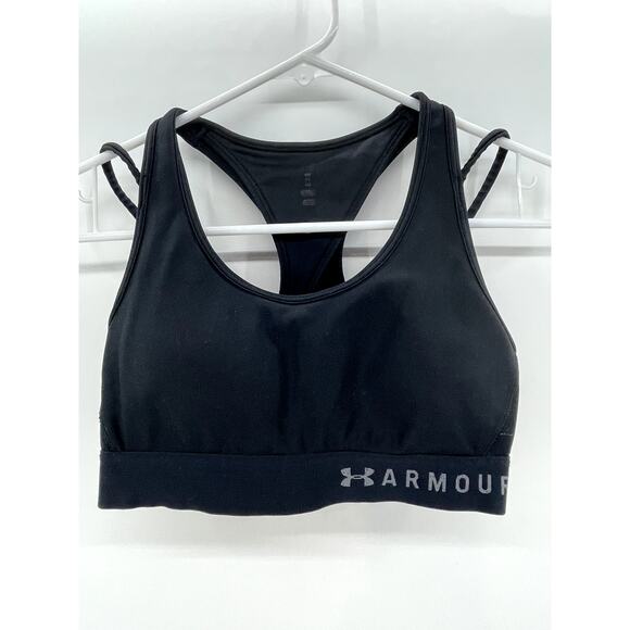Under Armour Black Racerback Sports Bra - Picture 1 of 4